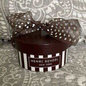 Henri Bendel Mini Hat Box with Ribbon